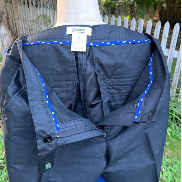 Sonia by Sonia Rykiel Black Body-con Pantsuit - Picture 15 of 16